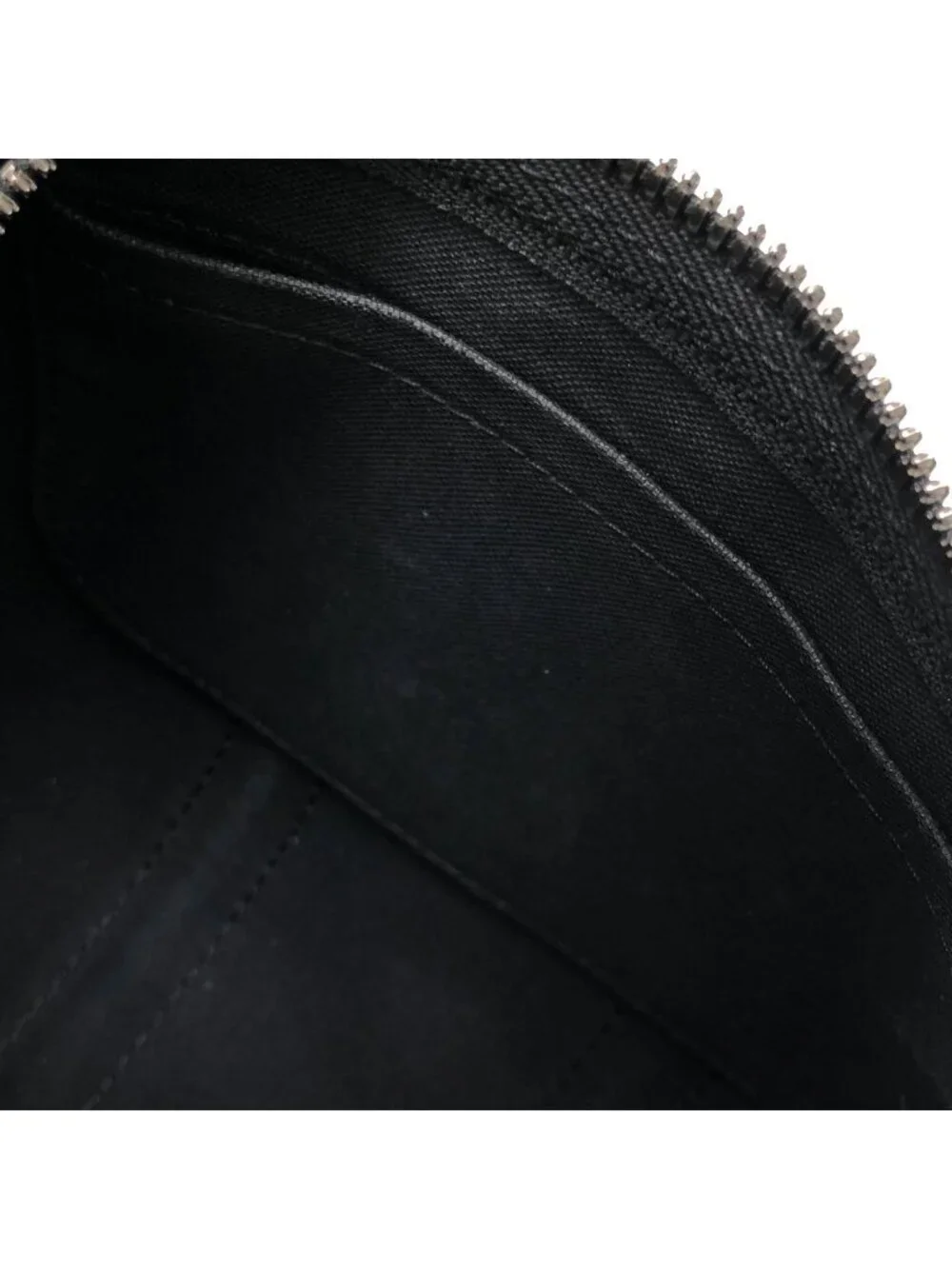 Louis Vuitton Monogram Eclipse Reverse Keepall Bandouliere 25 Boston Bag